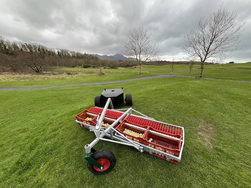TarraBot autonomous driving range robot handles toughest terrains